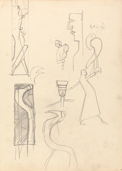 Jeskyně zlatého telete: Studium geometrických obrazců od Spencer Frederick Gore