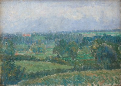 Venkovská krajina, asi 1909-10 (olej na plátně) od Spencer Frederick Gore
