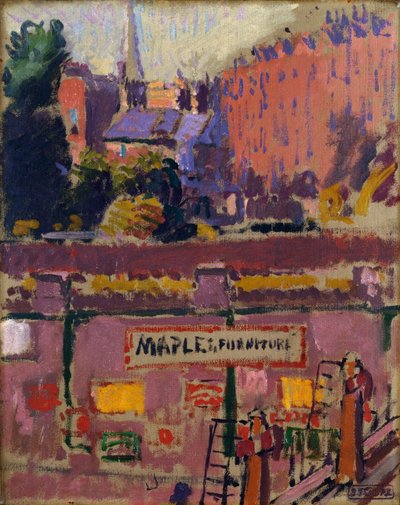 Z okna v Hampstead, 1911 od Spencer Frederick Gore