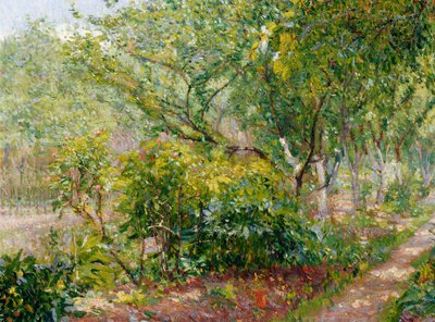 Garth House, Hertingfordbury, 1908 od Spencer Frederick Gore