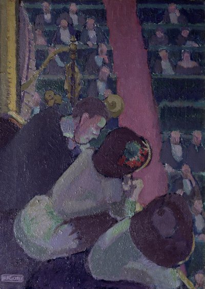 Balkon v Alhambře kolem roku 1912 (olej na plátně) od Spencer Frederick Gore