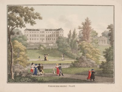 hrad Frederiksberg od Søren L. Lange