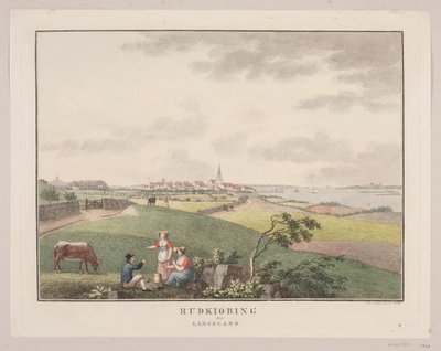 Rudkøbing na Langelandu od Søren L. Lange