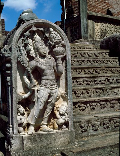 Vchod do buddhistického chrámu od Sri Lankan