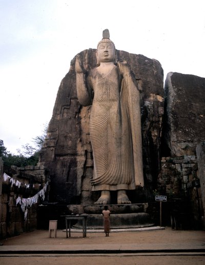 Velký Buddha z Avukany. Srí Lanka. 5. století. od Sri Lankan School