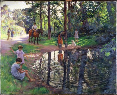 Rybník od Stanhope Alexander Forbes