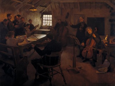 Vesnická filharmonie od Stanhope Alexander Forbes