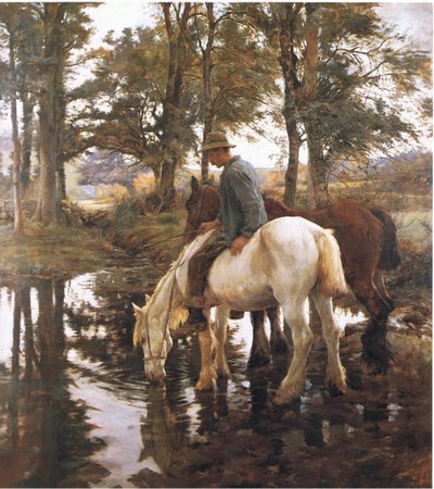 Místo na pití (barva litho) od Stanhope Alexander Forbes