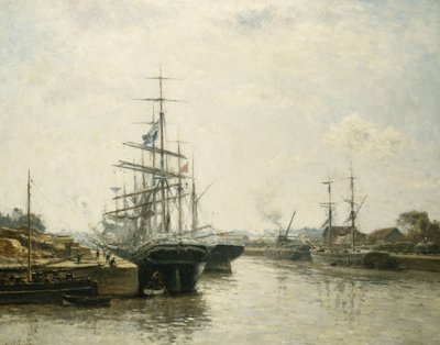 Povodí Caen, 1887 od Stanislas Victor Edouard Lepine