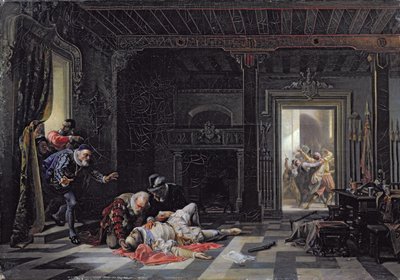 Smrt prince Oranžského od Stanislaus von Chlebowski