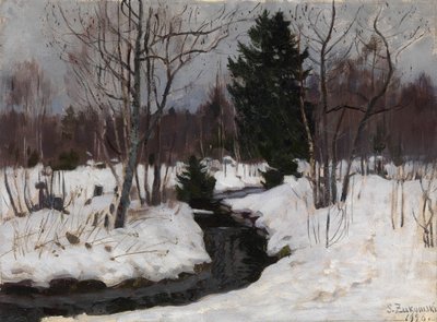 Předjaří, 1926 od Stanislav Julianovic Zukovskij