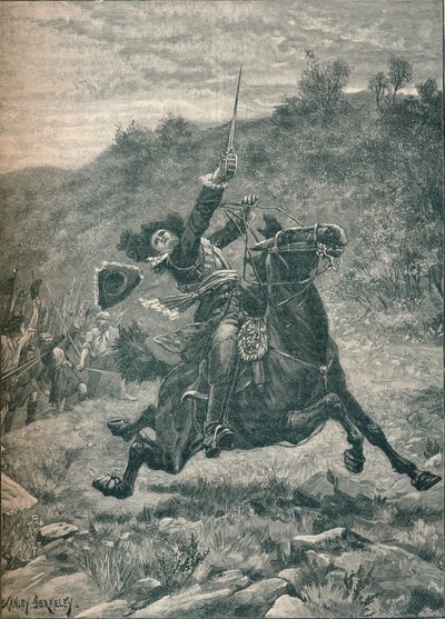 Poslední útok vikomta Dundeeho v bitvě u Killiecrankie, Skotsko, 1689 1905 od Stanley Berkeley