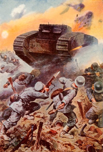 Tanky v akci od Stanley L. Wood