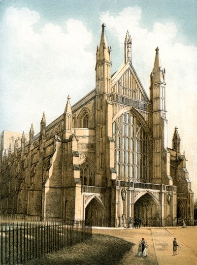 Winchesterská katedrála, Hampshire, c1870 od Stannard and Son