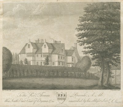 Eccleshall - Biana Hall: rytina od Stebbing Shaw
