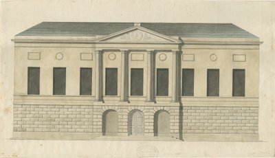 Stafford - County Gaol: akvarel, ndc 1794] (malba) od Stebbing Shaw