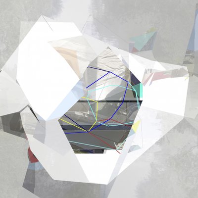 Abstraktní geometrická světelná krajina od Stefan Fransson