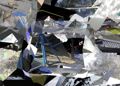 Geometrická městská koláž od Stefan Fransson