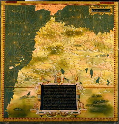 Mauritánie, Mali, Maroko a Alžírsko od Stefano Bonsignori