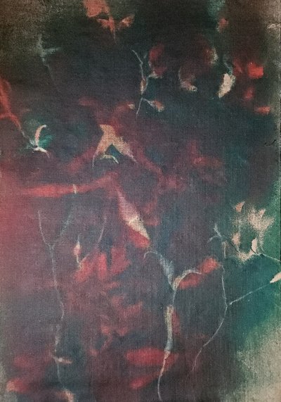 Temná abstraktní textura od Stefano Mazzolini