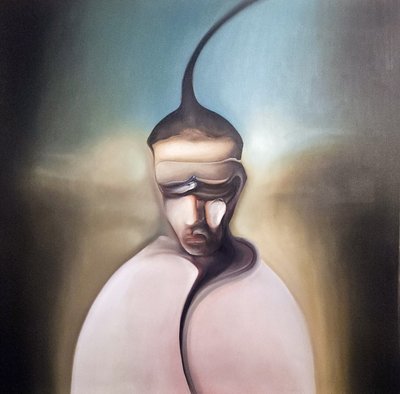 Temná surrealistická postava od Stefano Mazzolini