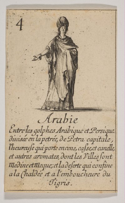 Arábie, 1644. od Stefano della Bella