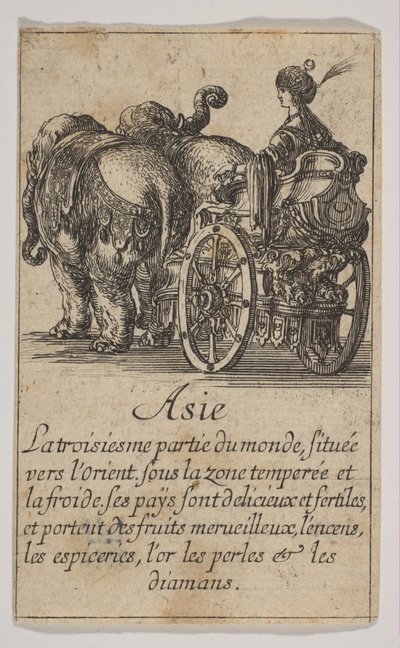 Asie, 1644. od Stefano della Bella