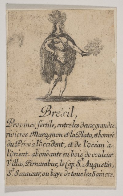 Brazílie, 1644. od Stefano della Bella