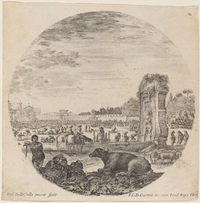Campo Vaccino od Stefano della Bella
