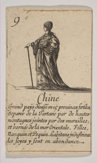 Čína, 1644. od Stefano della Bella