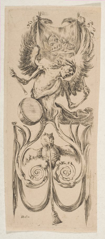 Smrt na buben, ca. 1653. od Stefano della Bella