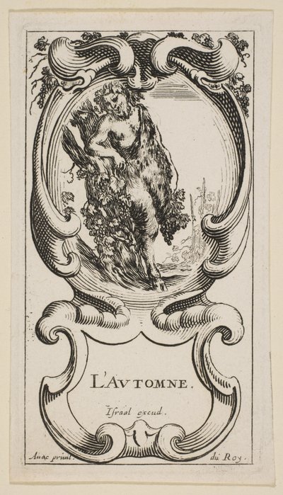 Podzim LAutomne, od The Four Seasons, ca. 1641. od Stefano della Bella