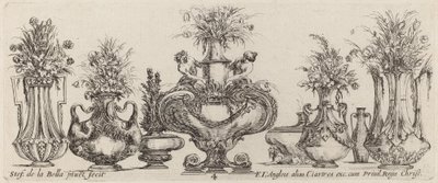 Fantastické vázy, pravděpodobně 1646. od Stefano della Bella