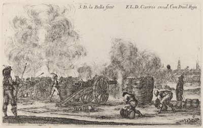 Střelba z děl, c. 1641. od Stefano della Bella