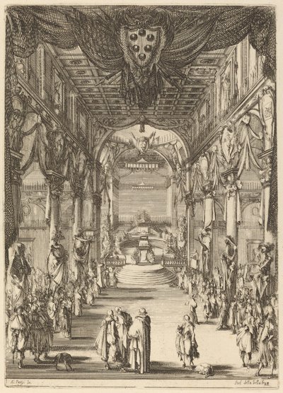 Pohřeb prince Francesca de Medici od Stefano della Bella