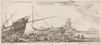 Harbour View, 1644. od Stefano della Bella