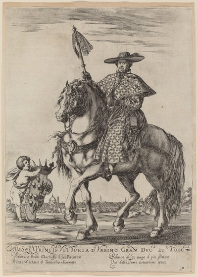 Tedeschino, 1637. od Stefano della Bella