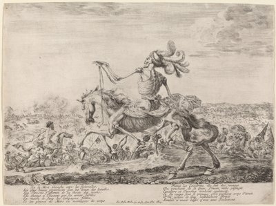 Smrt na bitevním poli, 1648. od Stefano della Bella