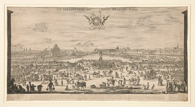 Pont Neuf, Paříž od Stefano della Bella
