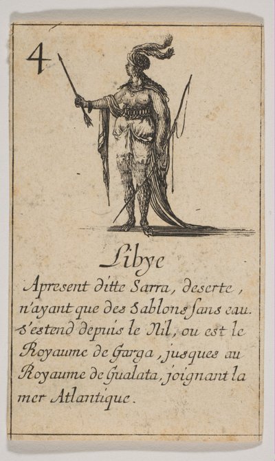 Libye, 1644. od Stefano della Bella