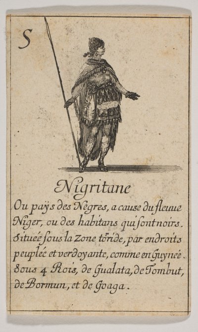 Nigritane, 1644. od Stefano della Bella