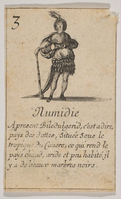 Numidie, 1644. od Stefano della Bella