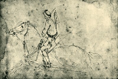 Polský jezdec, 1633-1634, 1943. od Stefano della Bella