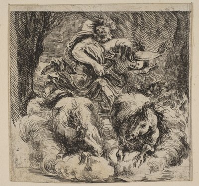 Proserpina, z Game of Mythology Game of Mythology, 1644. od Stefano della Bella