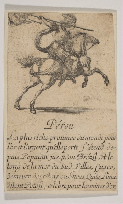Peru, 1644. od Stefano della Bella