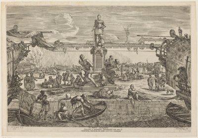 Socha Ferdinanda I od Stefano della Bella