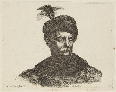 Studie (I principii del disegno, 21) od Stefano della Bella