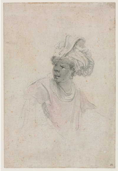 Studie maurů, čelem doleva, c. 1657. od Stefano della Bella