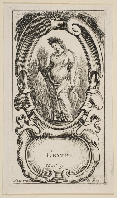 Summer LEté, od The Four Seasons, ca. 1641. od Stefano della Bella