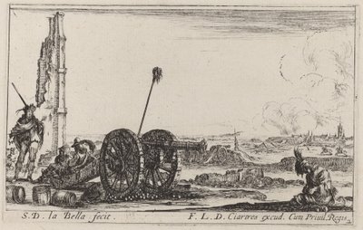 Dělo, c. 1641. od Stefano della Bella